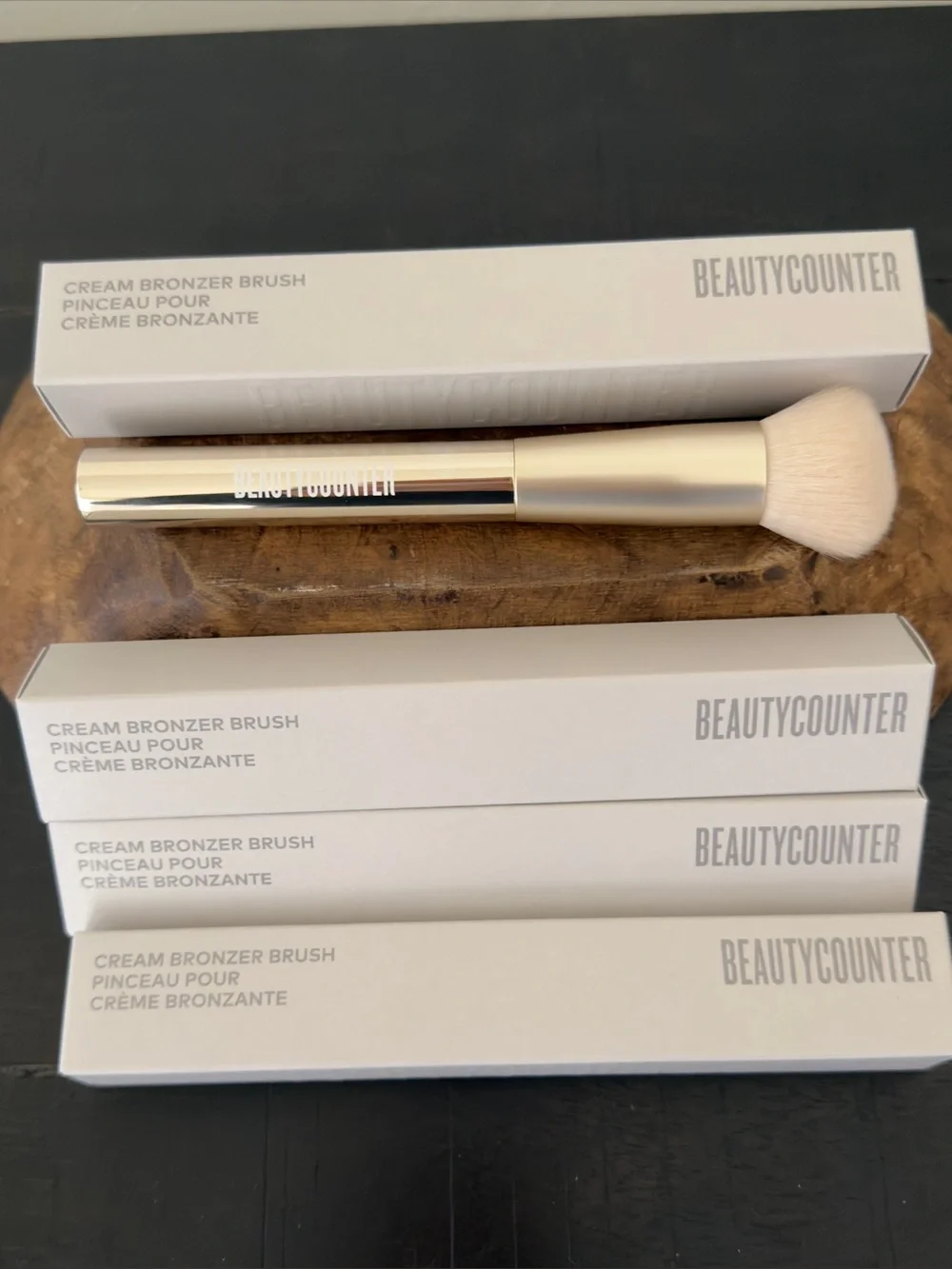 4X Beautycounter Cream Bronzer Brush ~ New in Box